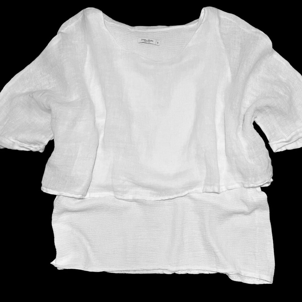 Sundance Angela Mara Italian Linen Tunic || Small View 2